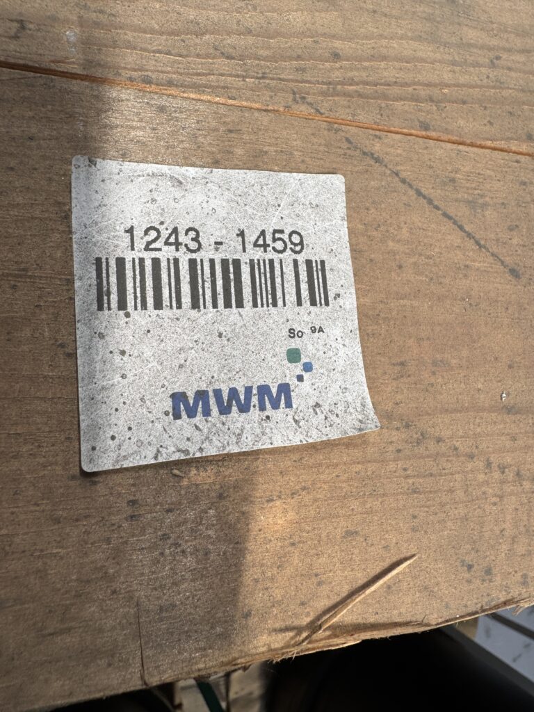 CYLINDER LINER P/N 12431459 FOR DEUTZ TBD 645