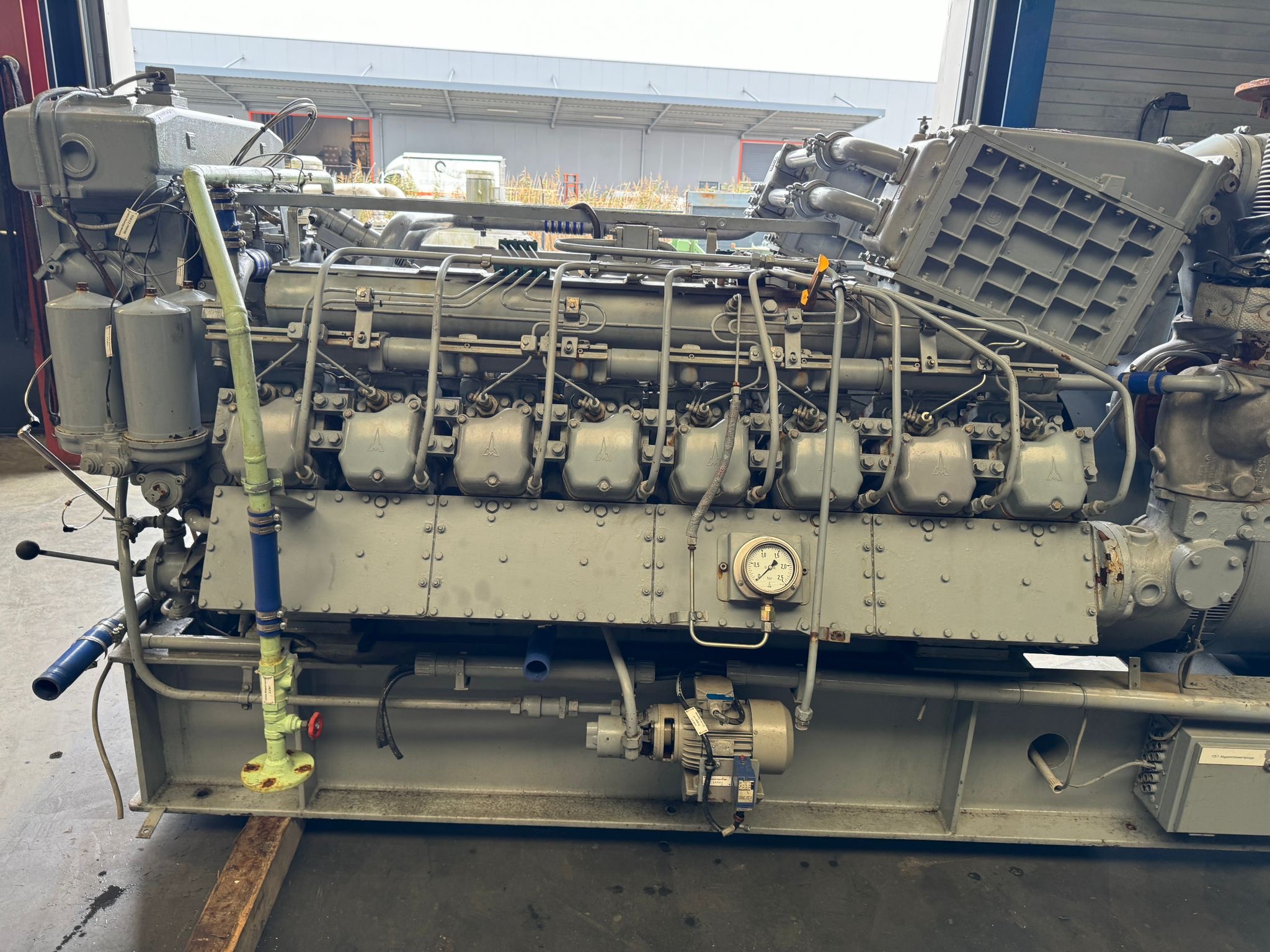 Used DEUTZ BA16M816 / PILLER NKT 630-4 / 640 KVA
