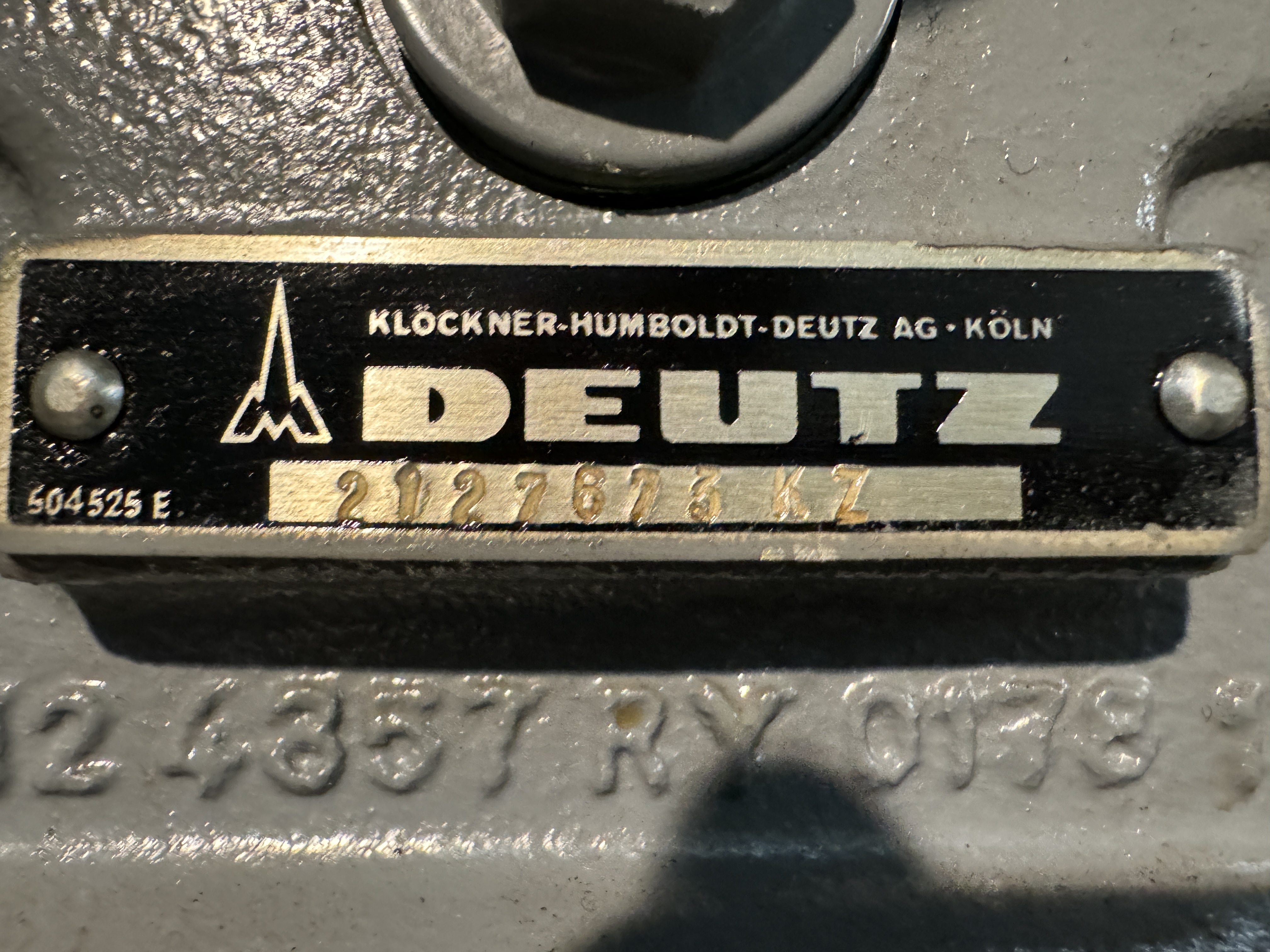 Used Deutz BV6M628