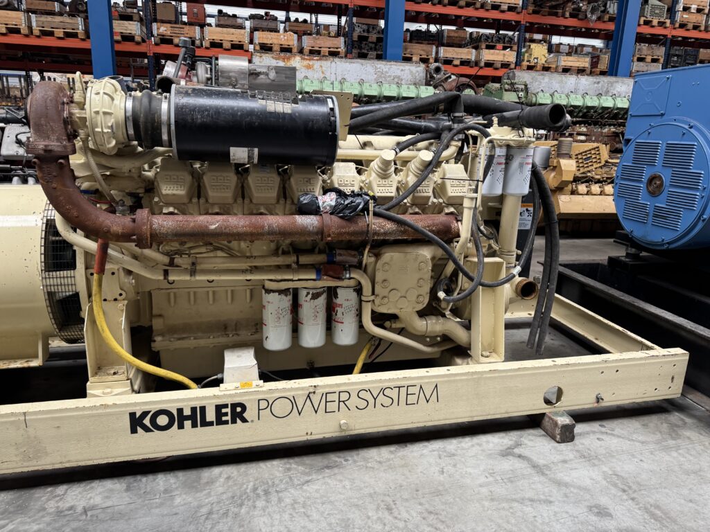 Used MTU 16V-2000 / KOHLER DIESEL GEN.SET 820 KVA