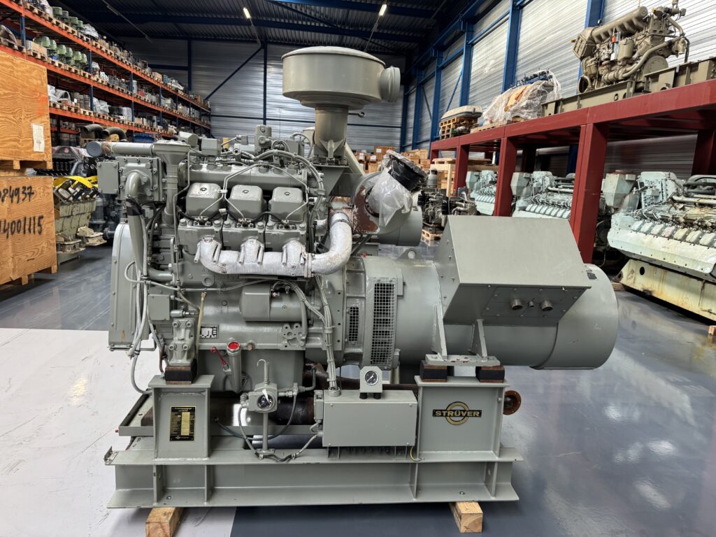 Used MWM TBD 234-V6 / AEG GEN.SET 165 KVA