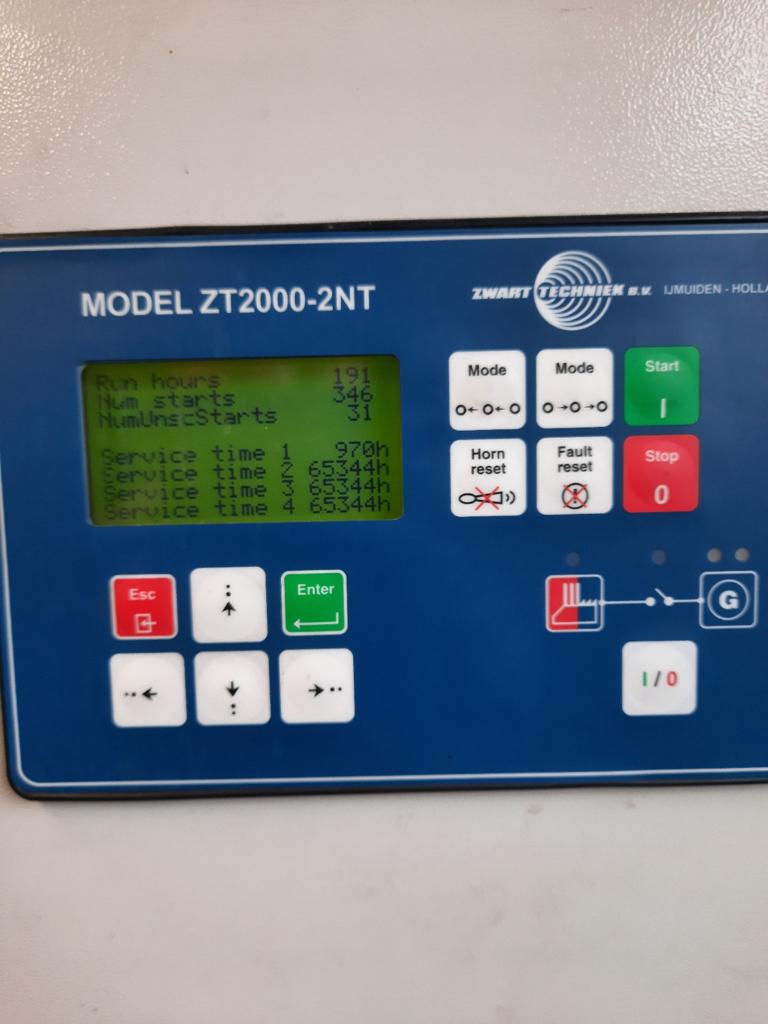 Used 2009 Mitsubishi S12R / Leroy Somer diesel gen.set 1250 KVA