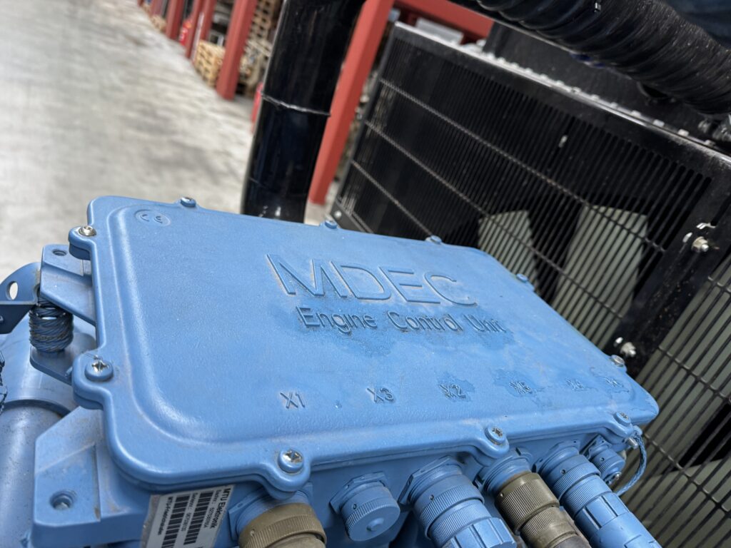 Used MTU 16V-2000 / MARELLI DIESEL GEN. SET 870 KVA