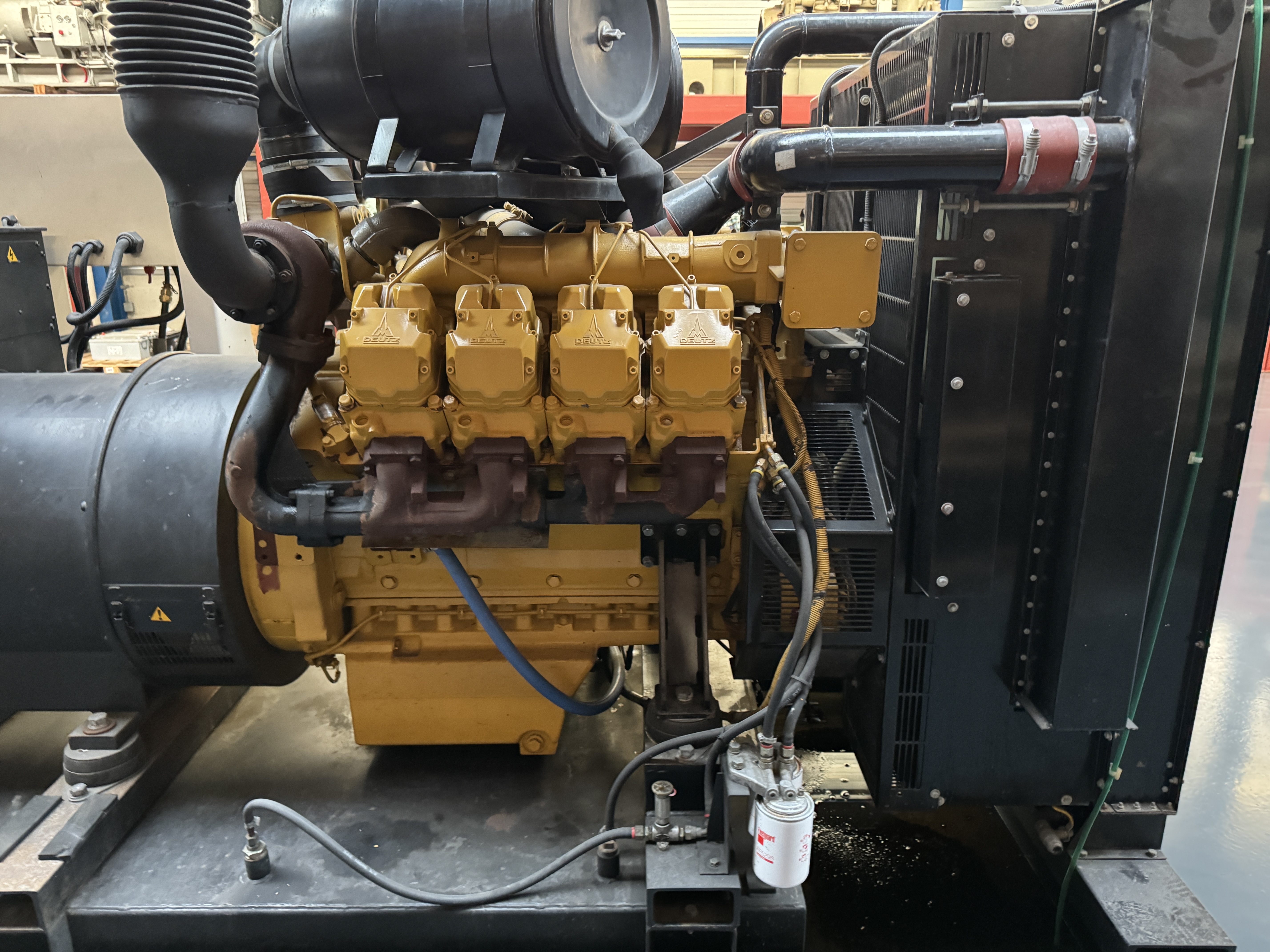 Used DEUTZ BF8M1015CP / STAMFORD  DIESEL GEN.SET 500/550 kVA