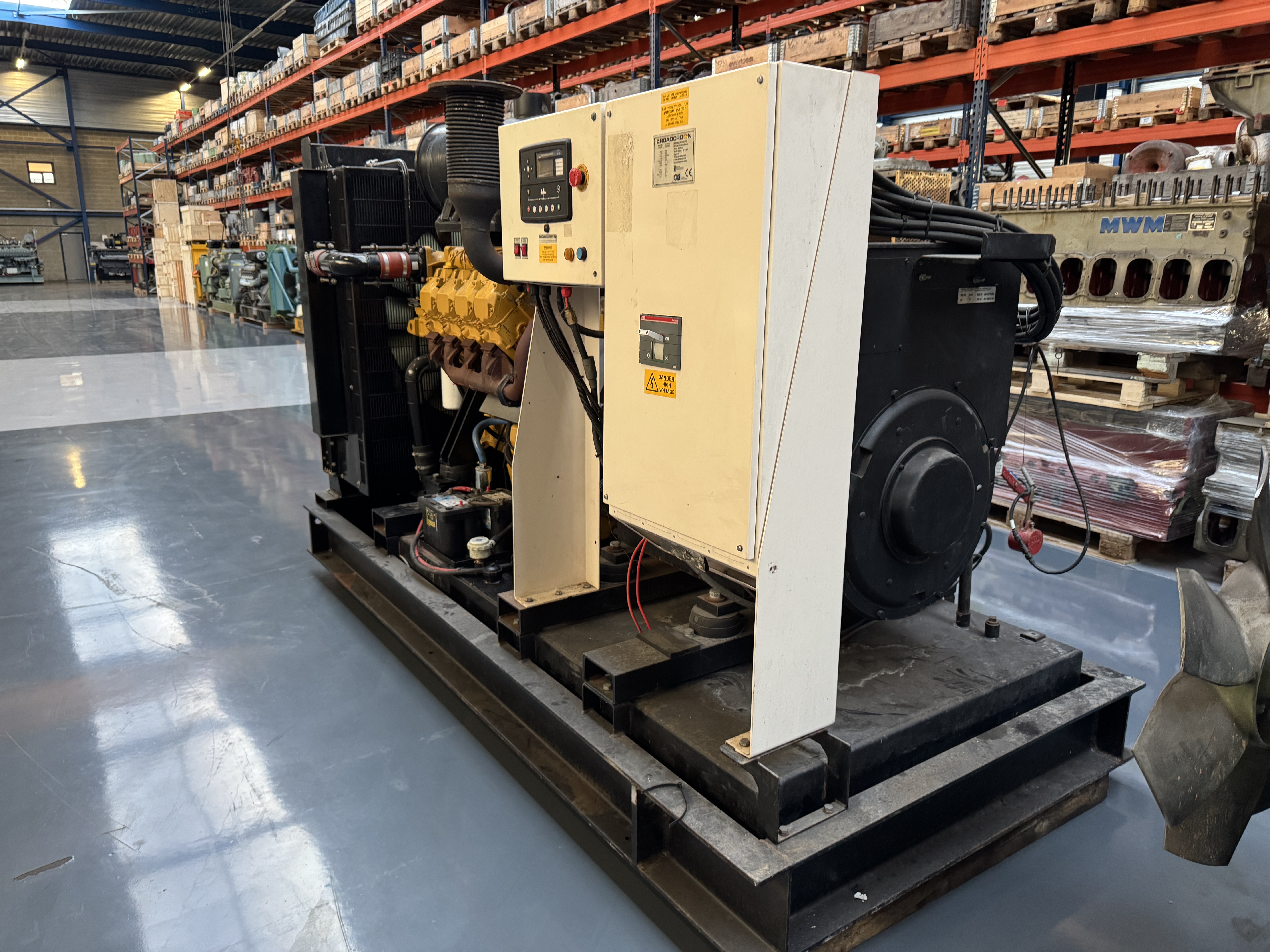 Used DEUTZ BF8M1015CP / STAMFORD  DIESEL GEN.SET 500/550 kVA