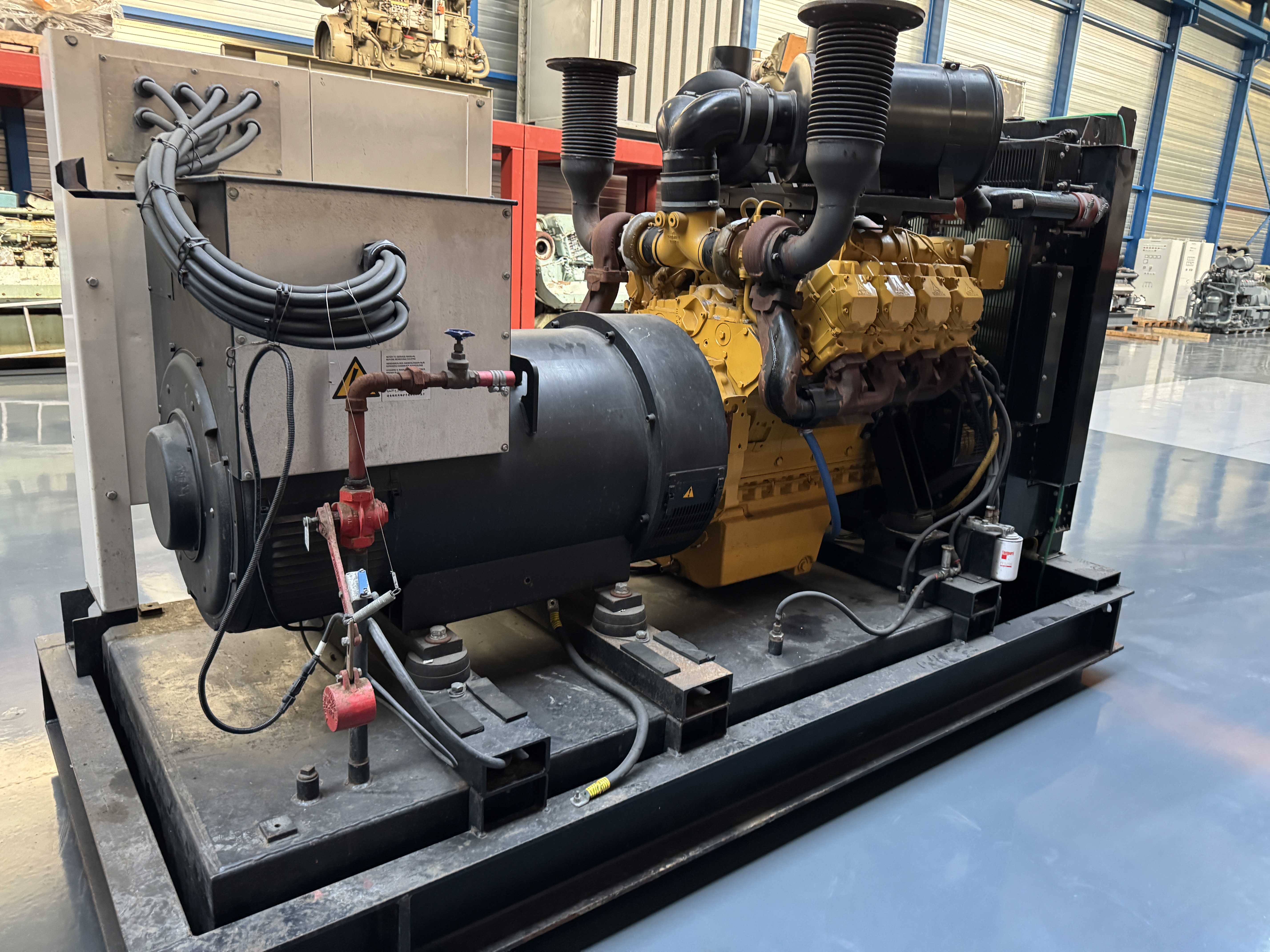 Used DEUTZ BF8M1015CP / STAMFORD  DIESEL GEN.SET 500/550 kVA