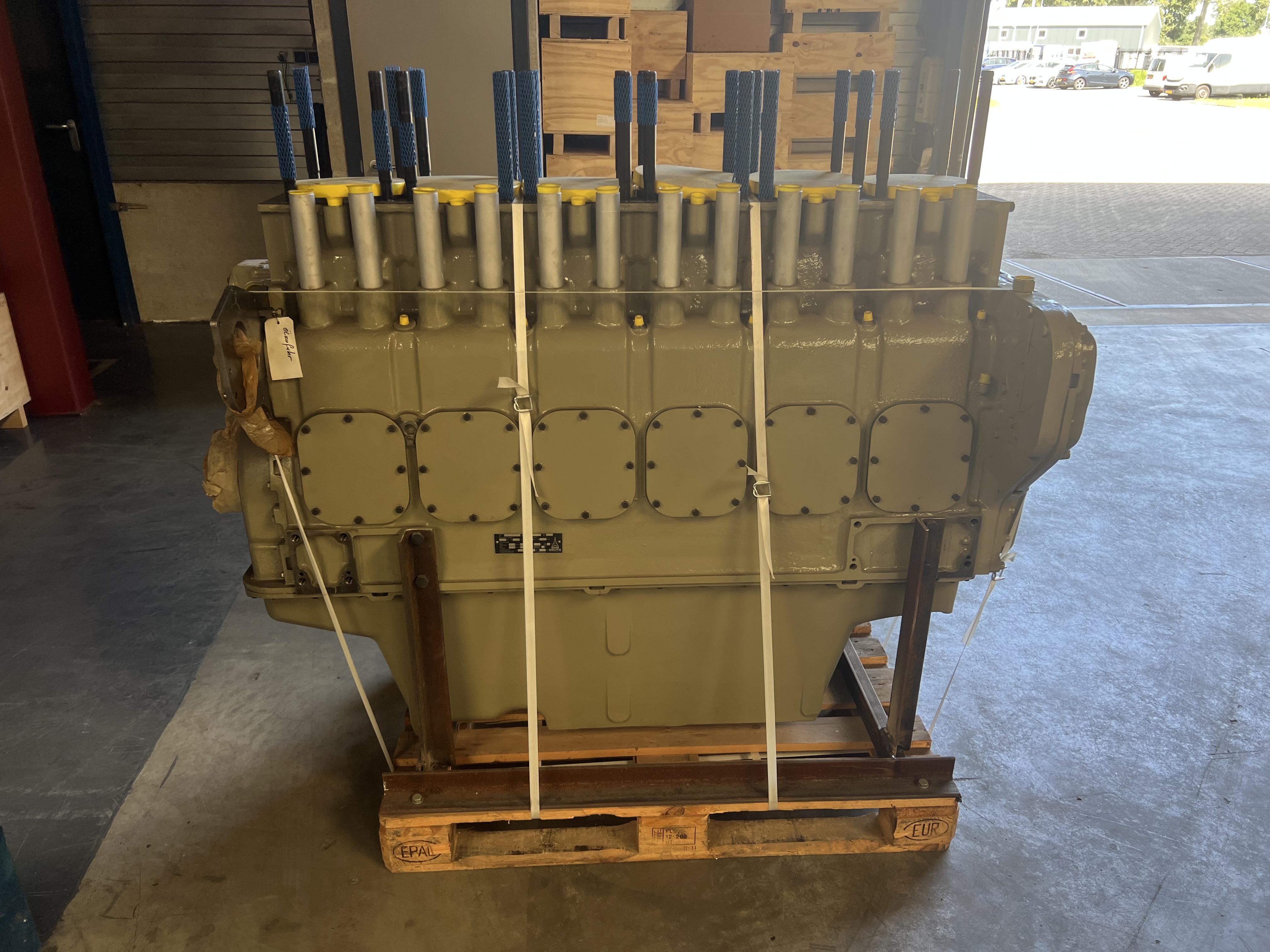 Used MWM DEUTZ TBD 604-BL6 SHORTBLOCK