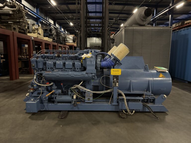 Used 1993 MTU 8V396TB34R / AEG DIESEL GEN.SET 815 KVA