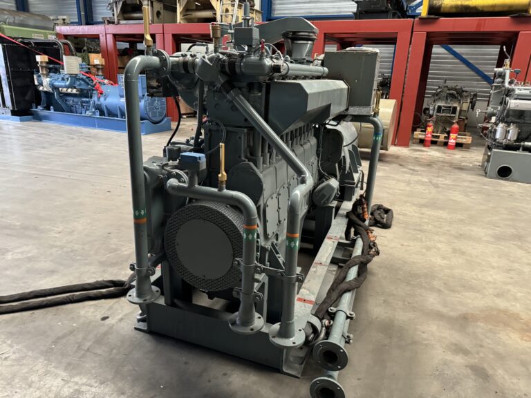 Used 1991 MWM TBD 604-BL6 / RELIANCE DIESEL GEN.SET 630 KVA