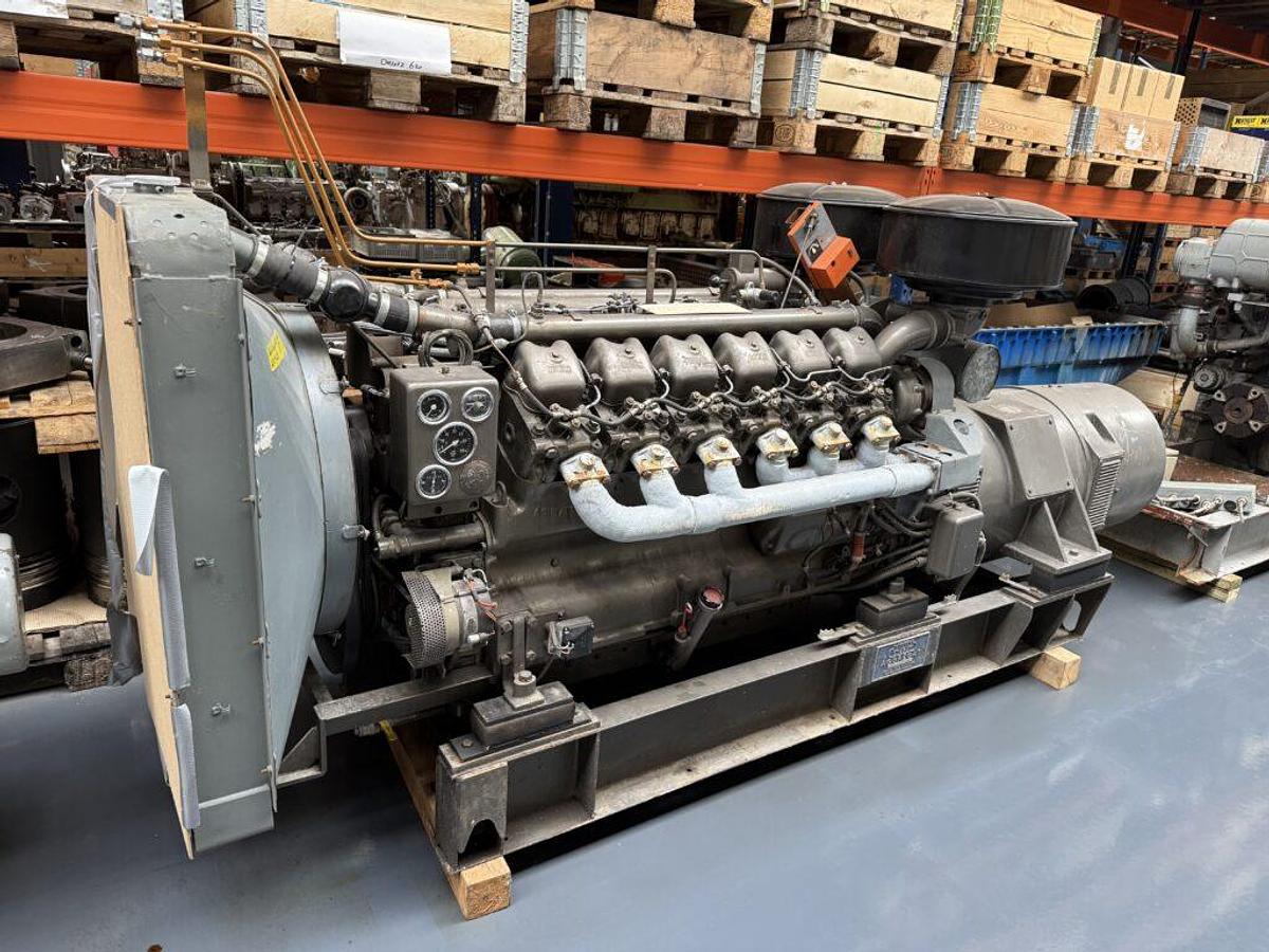Used MWM TD 232-V12 / REM GEN.SET 210 KVA