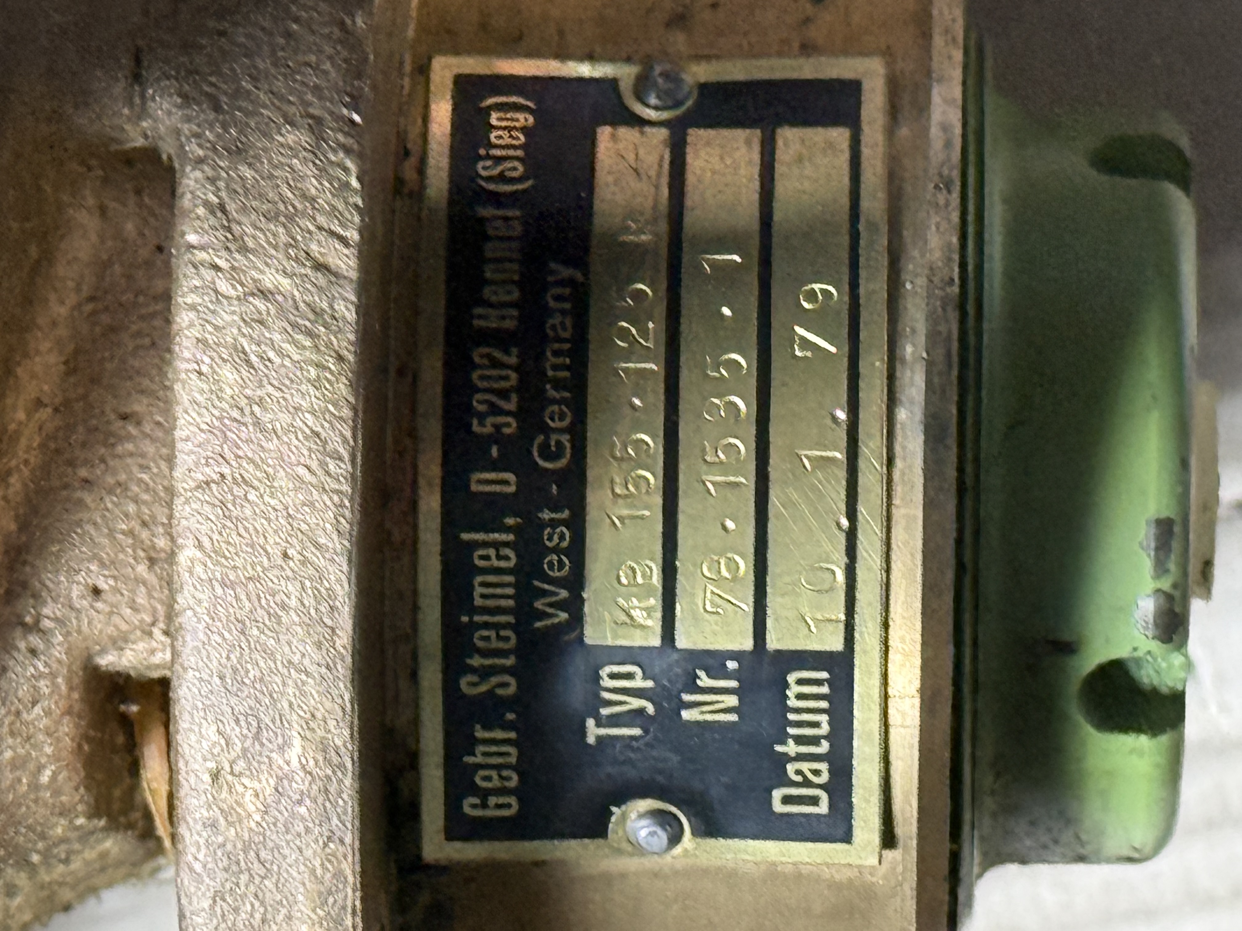 Used STEIMEL WATERPUMP KB 155.125 R
