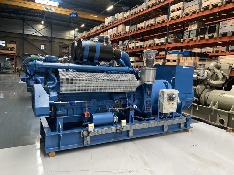 Used 2000 DEUTZ TBD 616-V16 / STAMFORD DIESEL GEN.SET 800 KVA