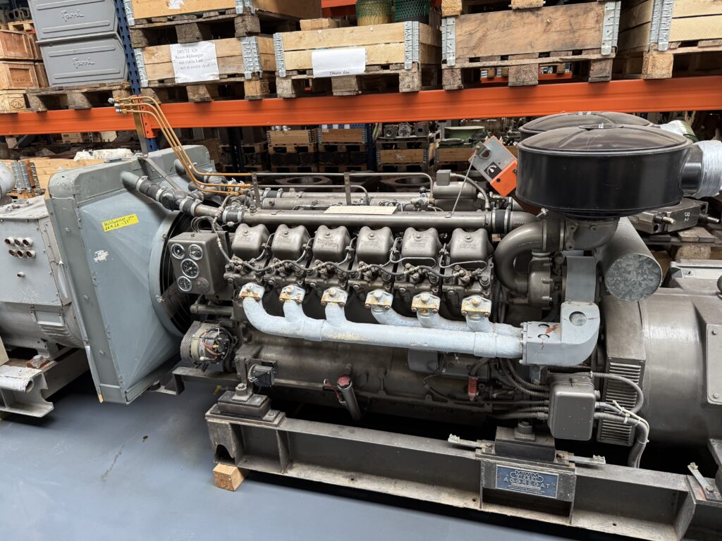 Used MWM TD 232-V12 / REM GEN.SET 210 KVA