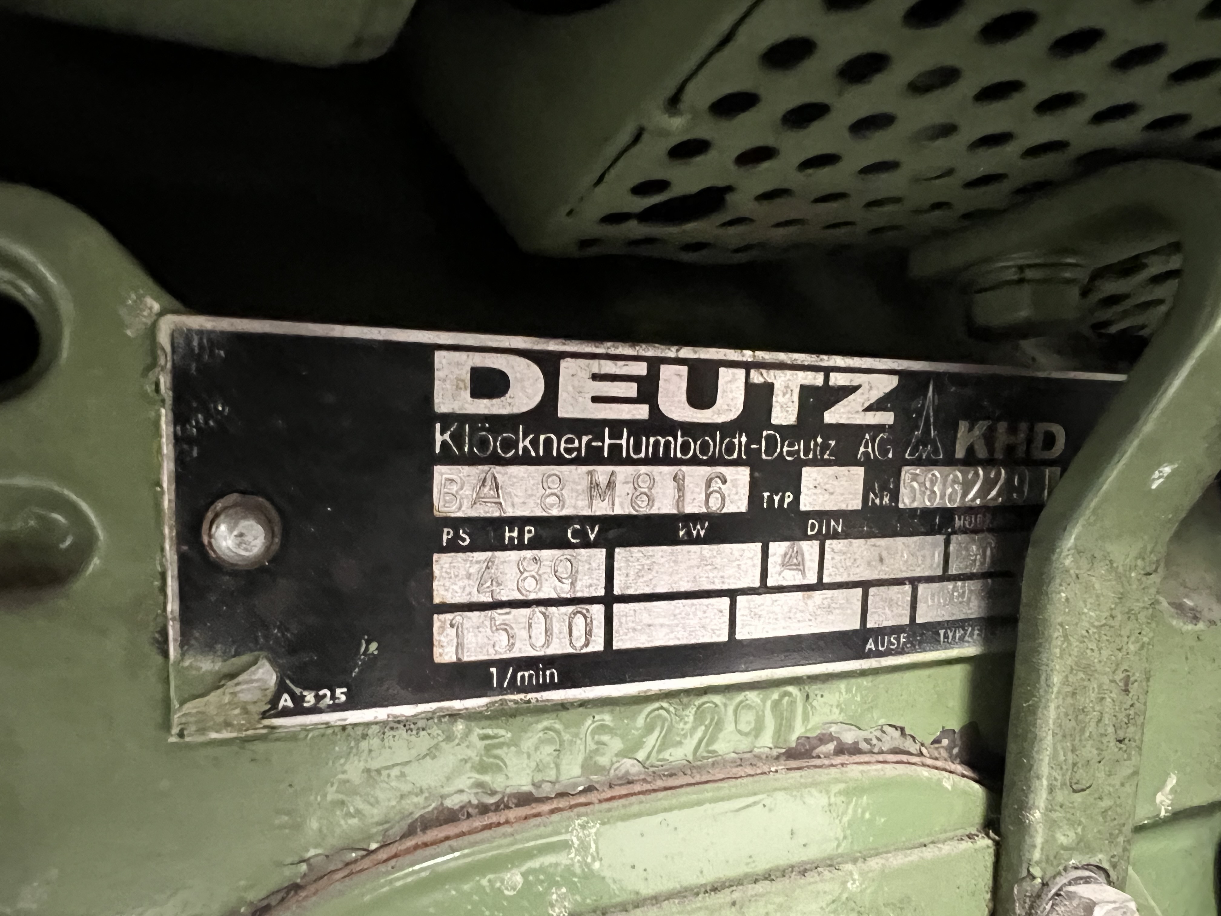 Used 1980 DEUTZ BA8M816