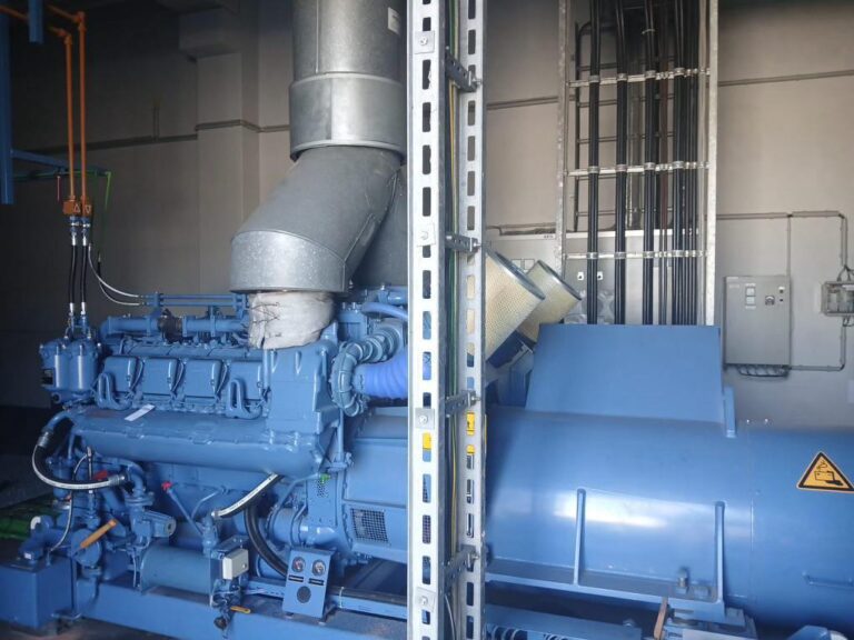 Used 1993 MTU 8V396TB34R / AEG DIESEL GEN.SET 815 KVA