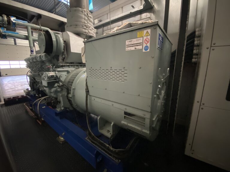 Used 2009 Mitsubishi S12R / Leroy Somer diesel gen.set 1250 KVA