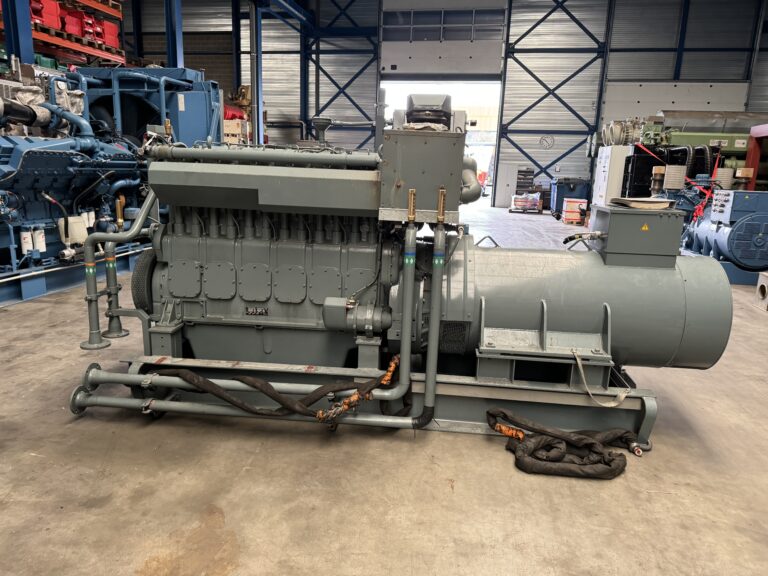 Used 1991 MWM TBD 604-BL6 / RELIANCE DIESEL GEN.SET 630 KVA