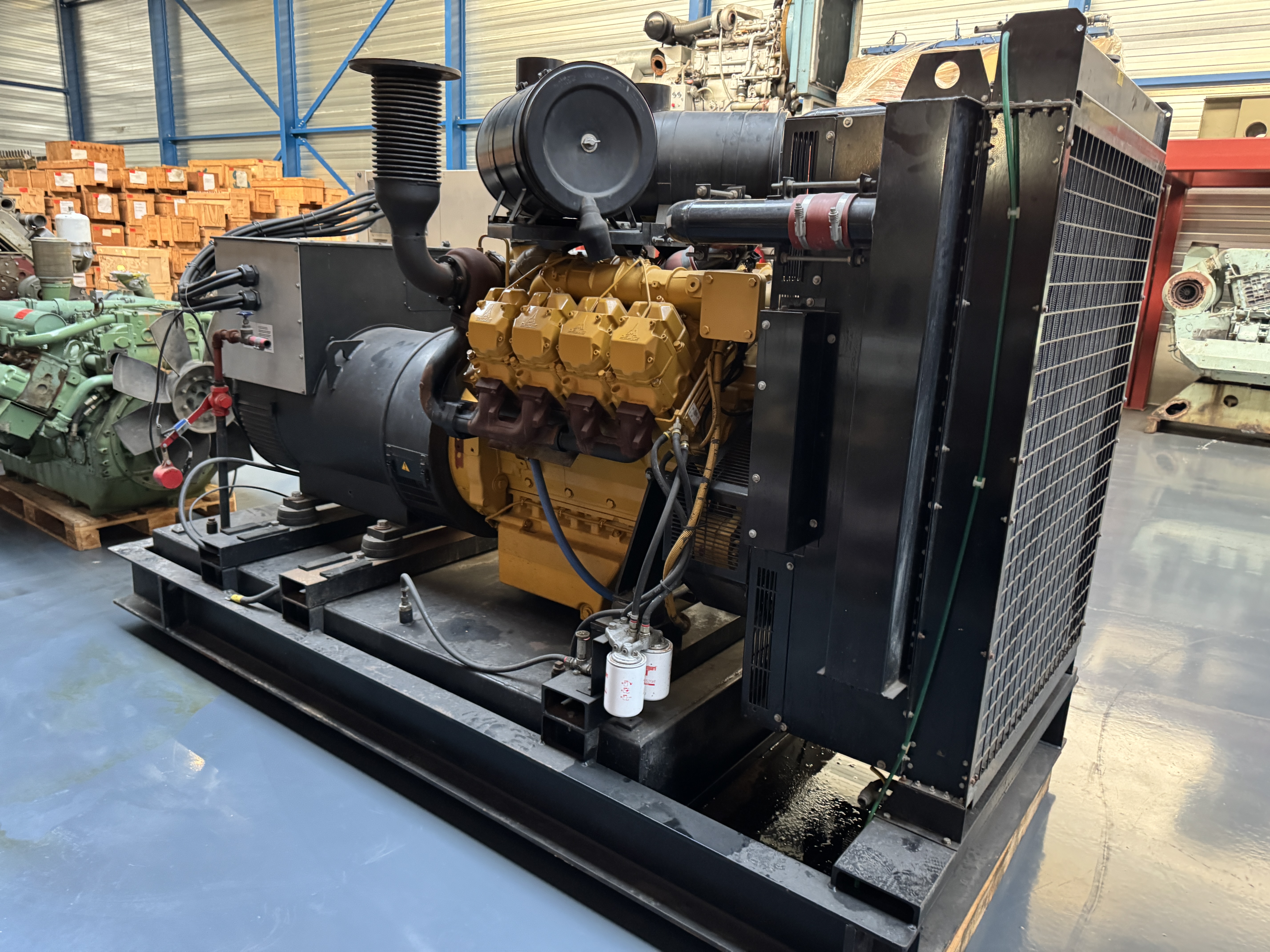 Used DEUTZ BF8M1015CP / STAMFORD  DIESEL GEN.SET 500/550 kVA