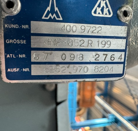 Used DEUTZ BA8M 816 / ANTON PILLER DIESEL GEN. SET 400 KVA
