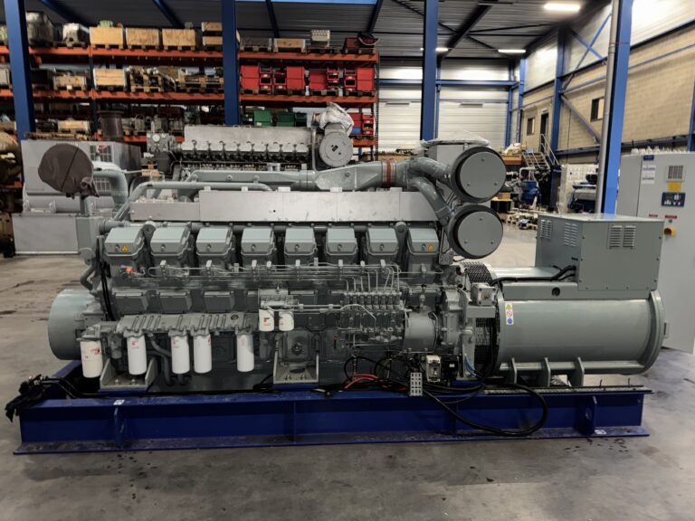 Used 2011 MITSUBISHI S16R-PTA / SINCRO DIESEL GEN. SET 1600 KVA