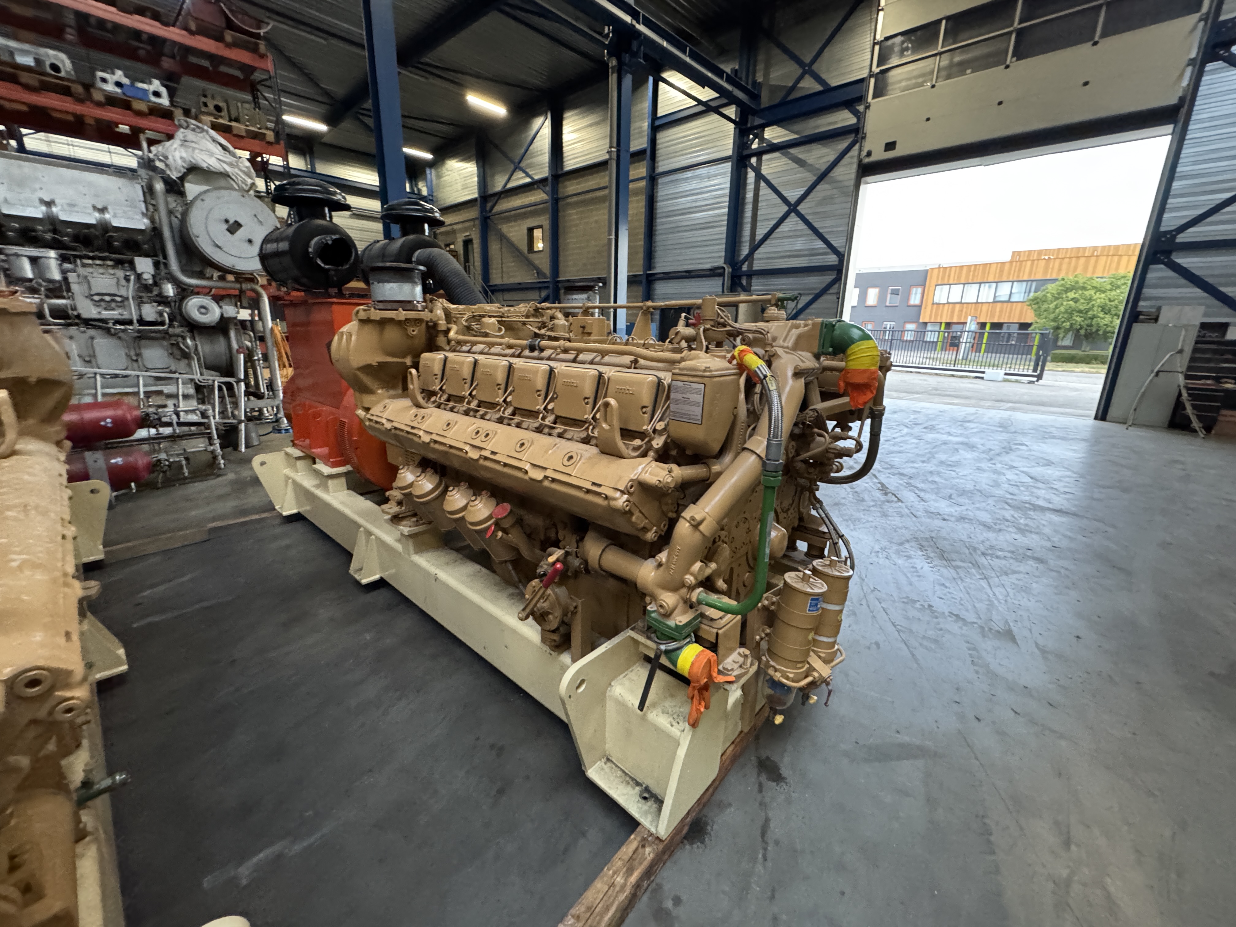 Used MTU 12V396 / PILLER DIESEL GEN.SET 900 KVA