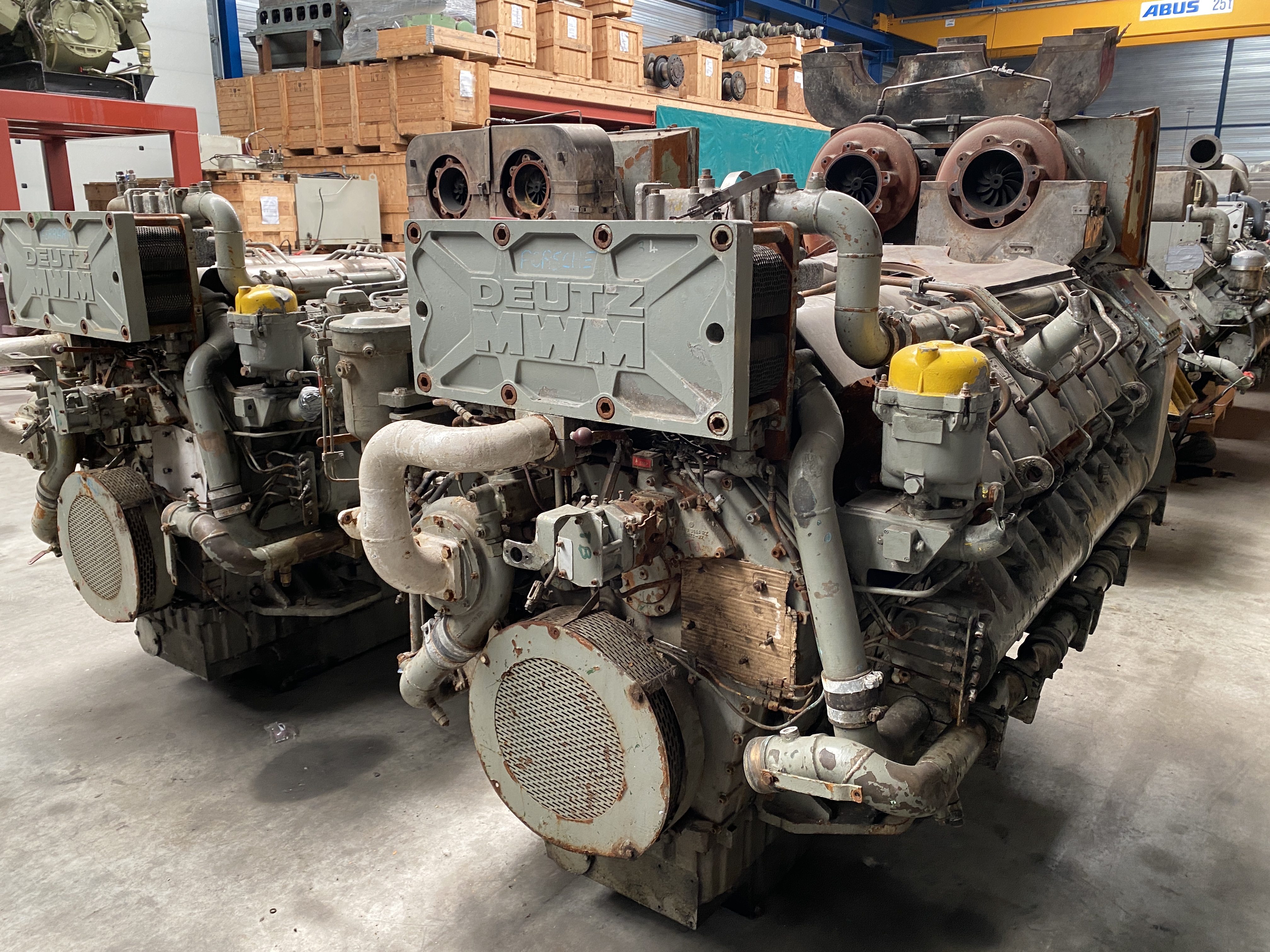 Used DEUTZ TBD 620V12