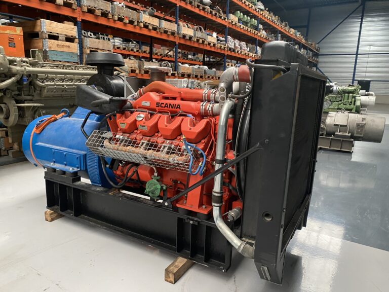 Used 1996 SCANIA DSC14 57 / AEM DIESEL GEN.SET 400 KVA