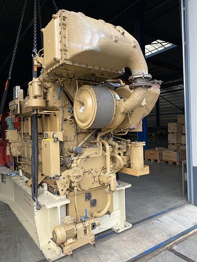 Used 1984 MAK 6M282 GEN.SET 1210 KVA