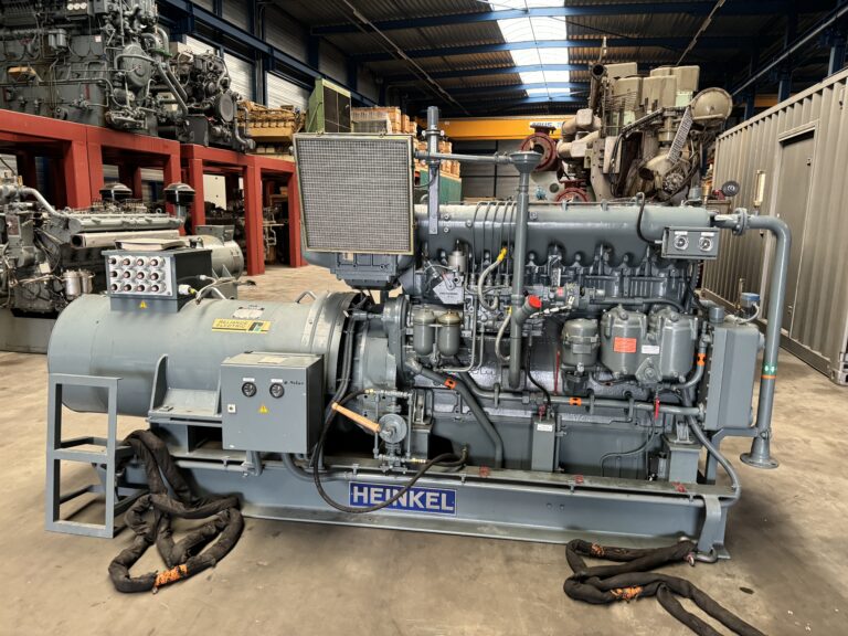 Used 1991 MWM TBD 604-BL6 / RELIANCE DIESEL GEN.SET 630 KVA