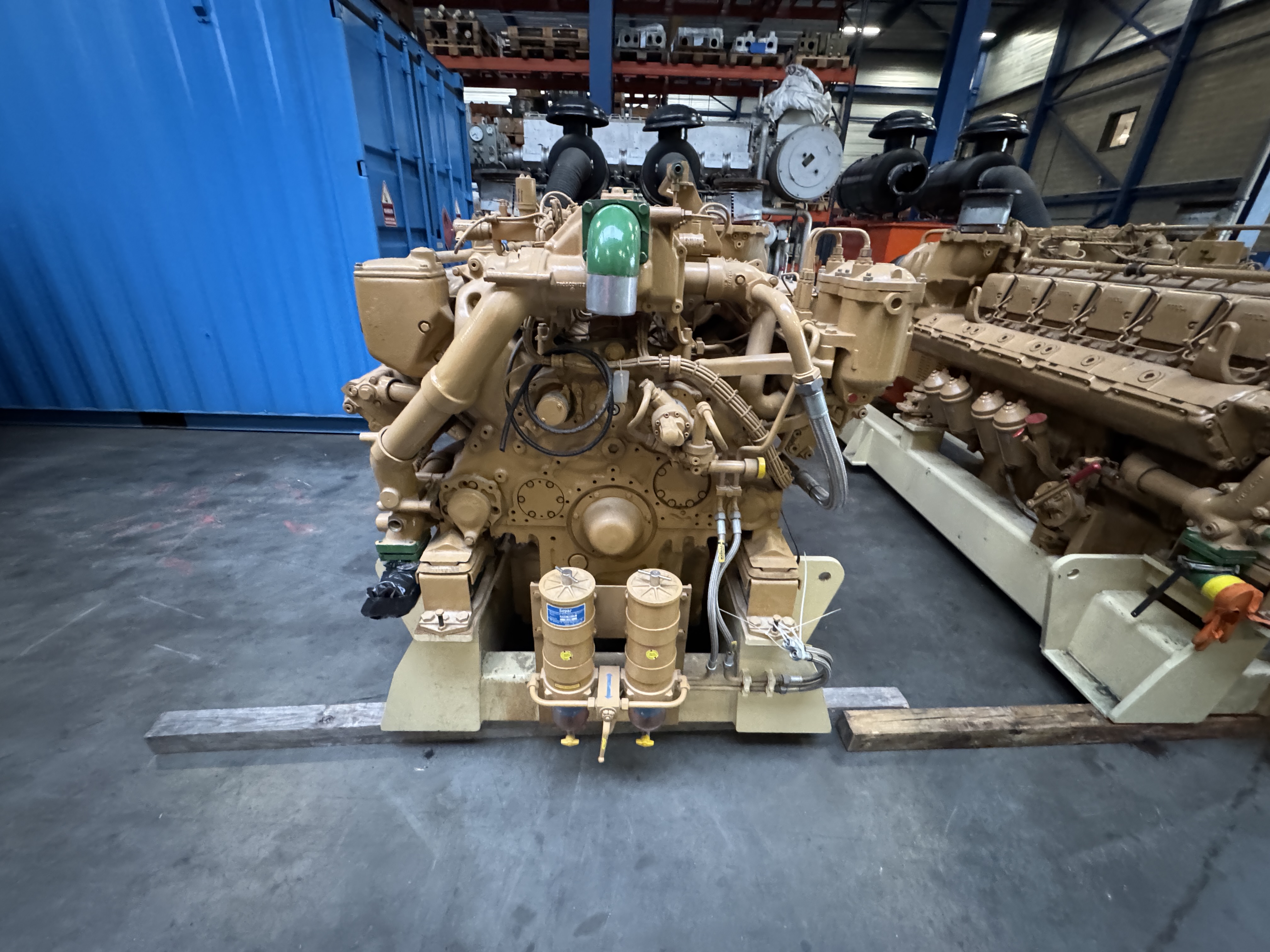 Used MTU 12V396 / PILLER DIESEL GEN.SET 900 KVA