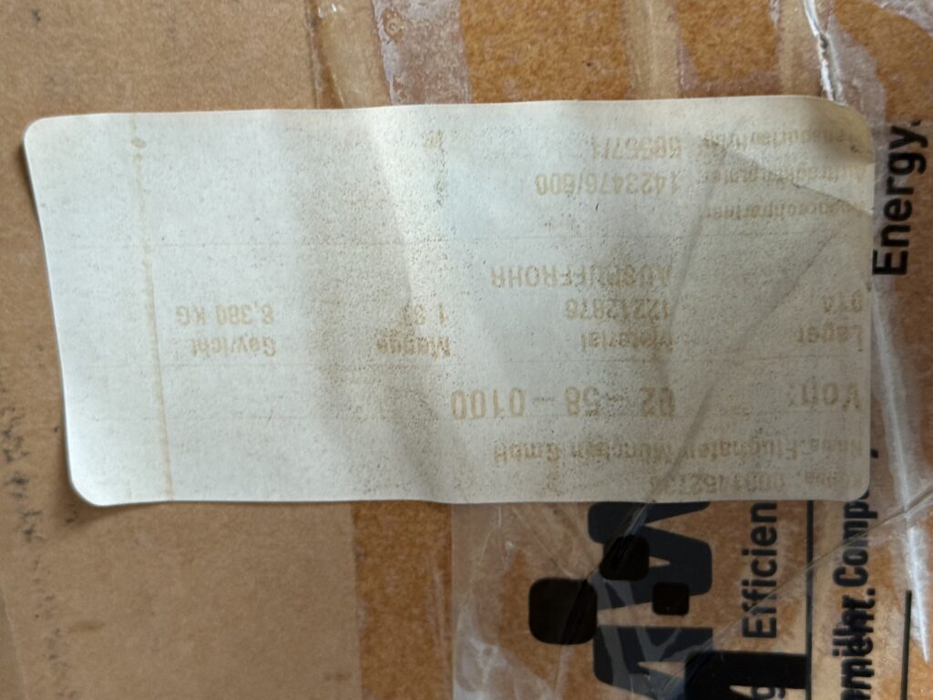 Used NEW EXHAUST MANIFOLD P/N 1221 2876
