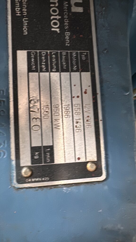 Used MTU 12V396-TC32/33