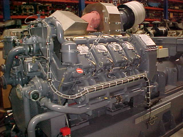 Used 2004 DEUTZ TBD 620-V8 / A. VAN KAICK – 1100 KVA GEN.SET