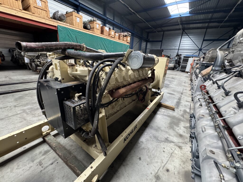 Used MTU 16V-2000 / KOHLER DIESEL GEN.SET 820 KVA