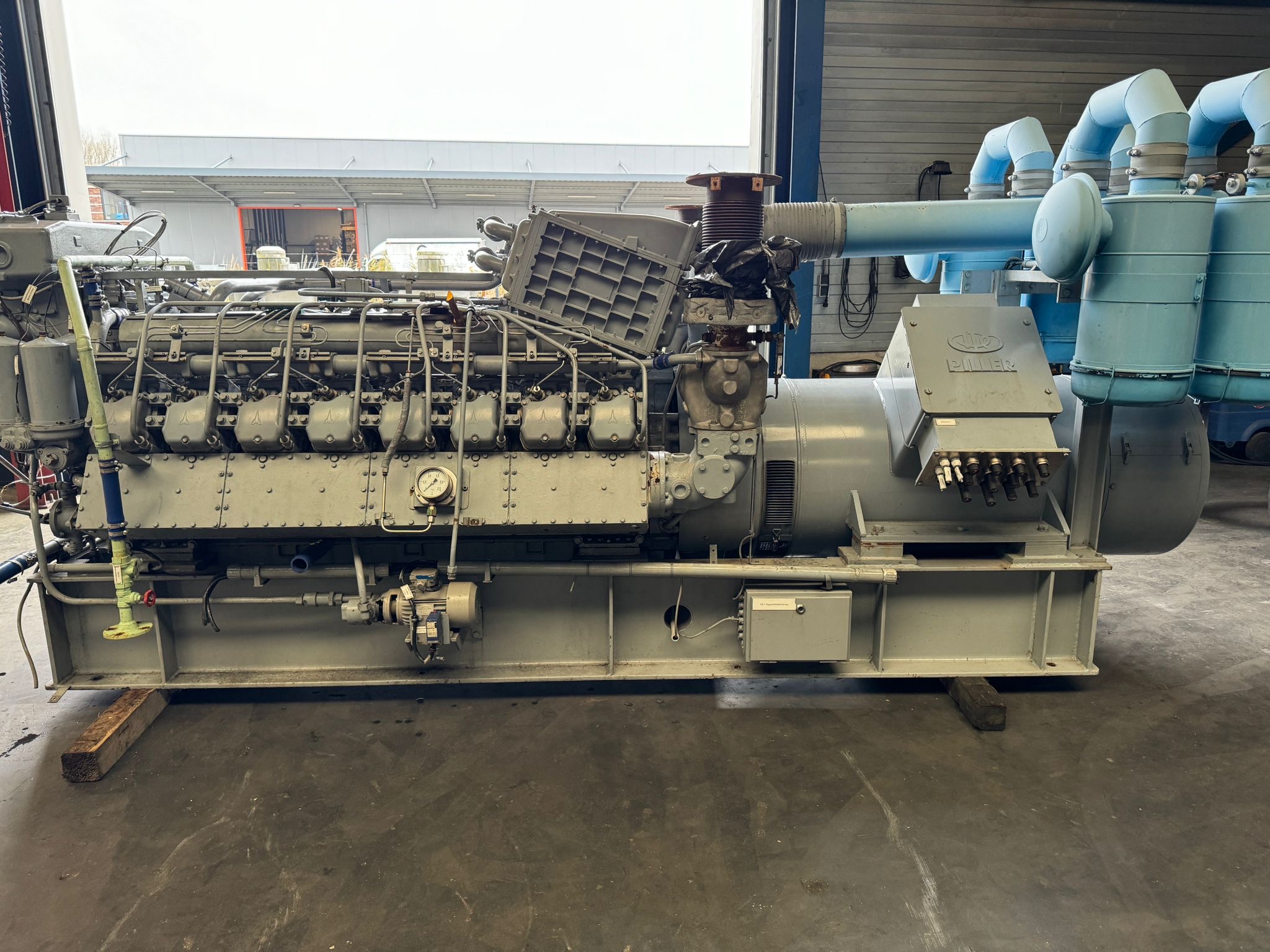 Used DEUTZ BA16M816 / PILLER NKT 630-4 / 640 KVA