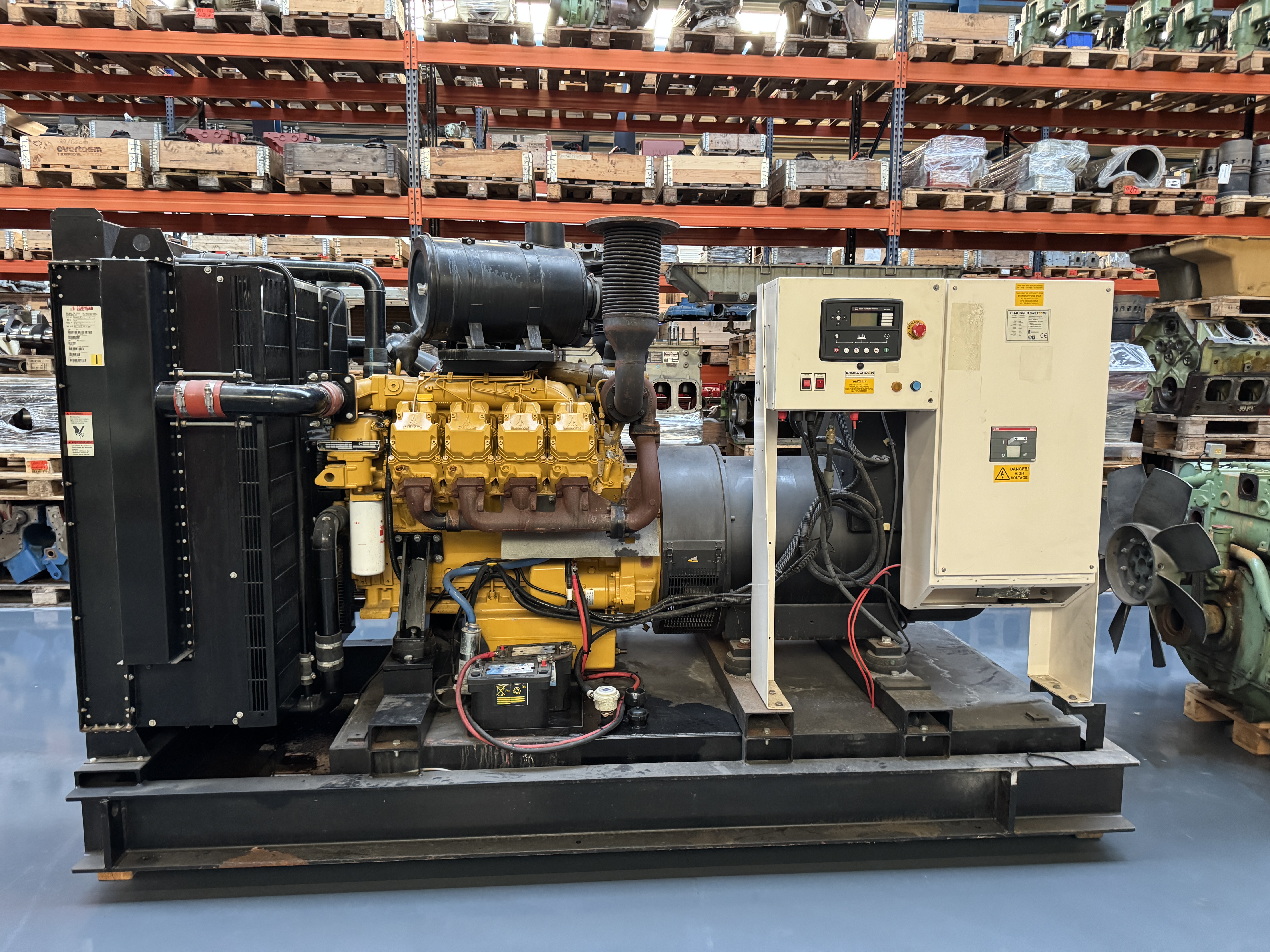 Used DEUTZ BF8M1015CP / STAMFORD  DIESEL GEN.SET 500/550 kVA