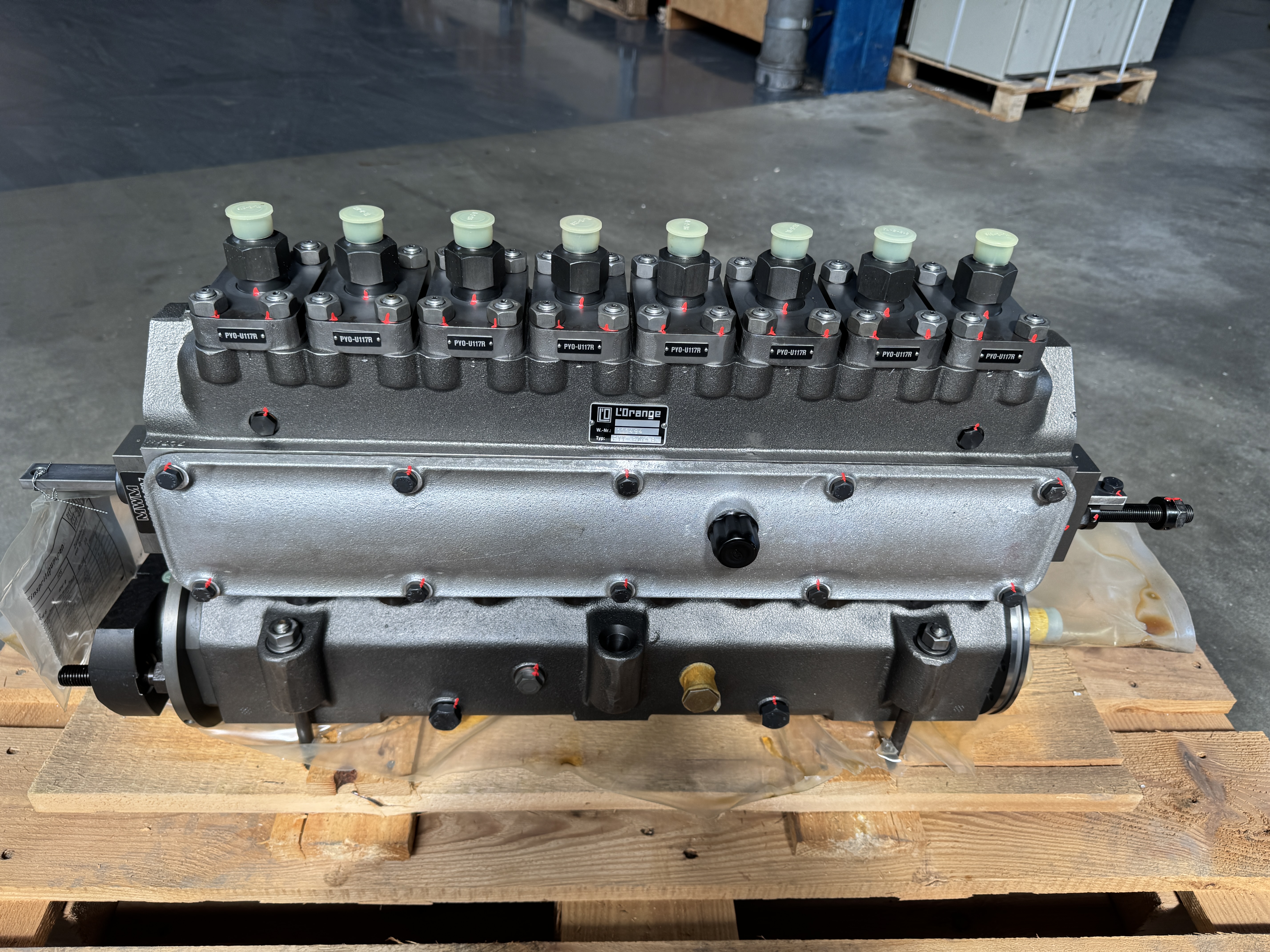 Used L’ORANGE PYY-G014B FUEL INJECTION PUMP – MWM 6.440.0.725.069.7