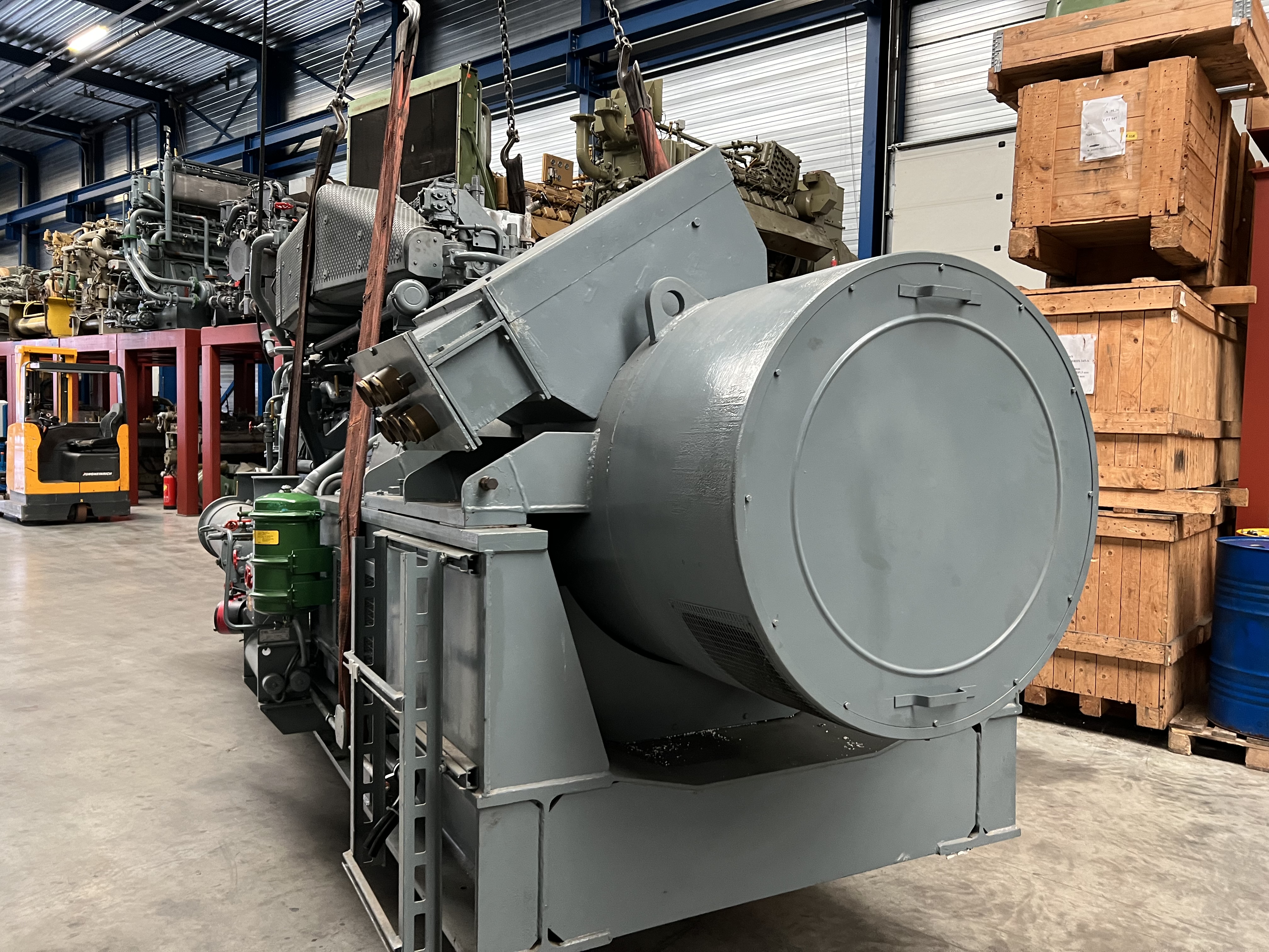 Used 1983 DEUTZ BA8M528 / BBC GEN SET 1200 KVA