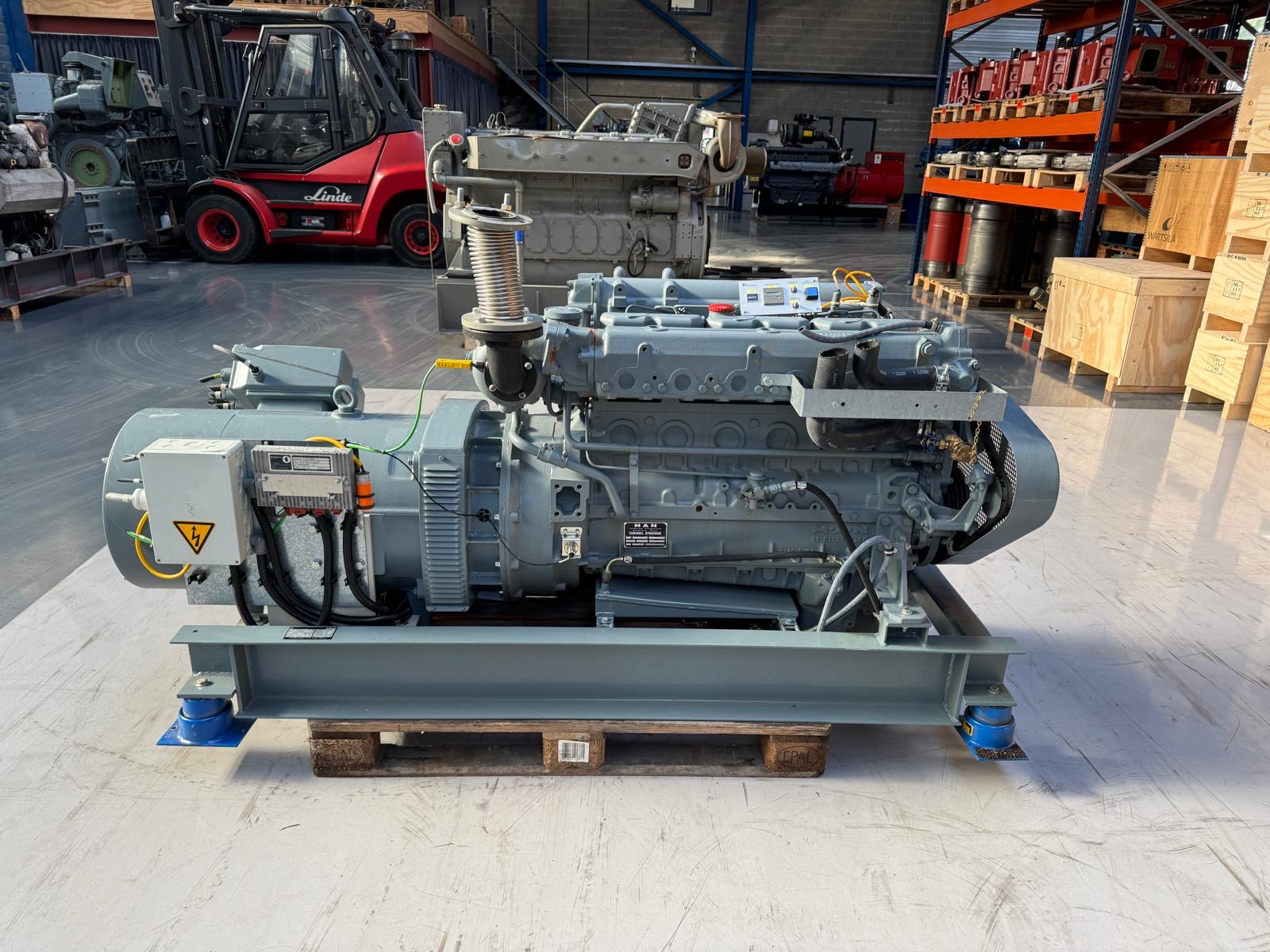 Used MAN D0226MTE / AEM DIESEL GEN.SET 63KVA
