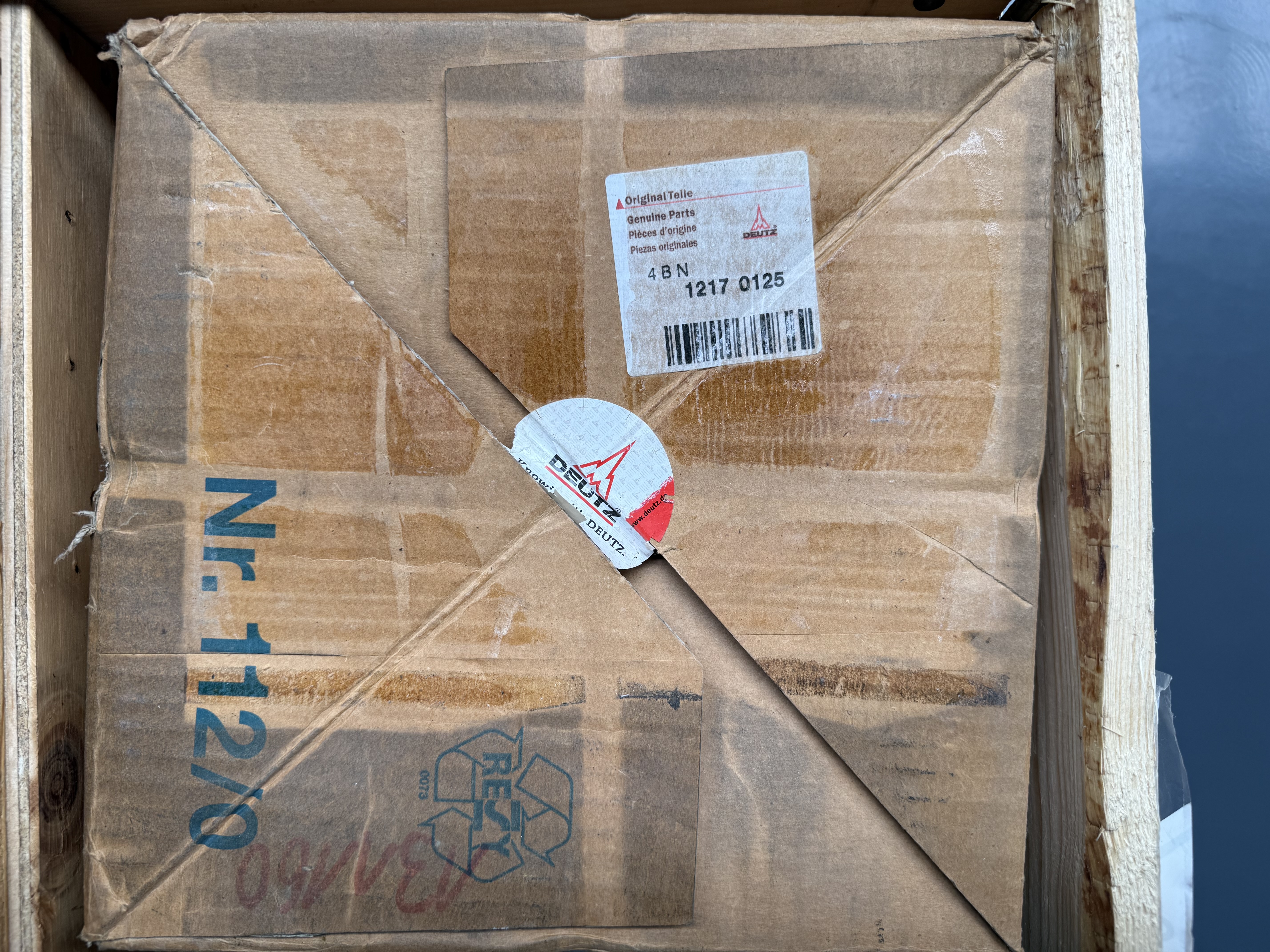 Used MWM PISTON P/N 12170125
