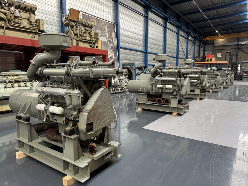 Used MWM TBD 234-V6 / AEG GEN.SET 165 KVA