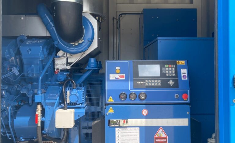 Used 2013 MITSUBISHI S12R-F1PTAW2-1 / LEROY SOMER DIESEL GEN. SET 1500 / 1650 kVA