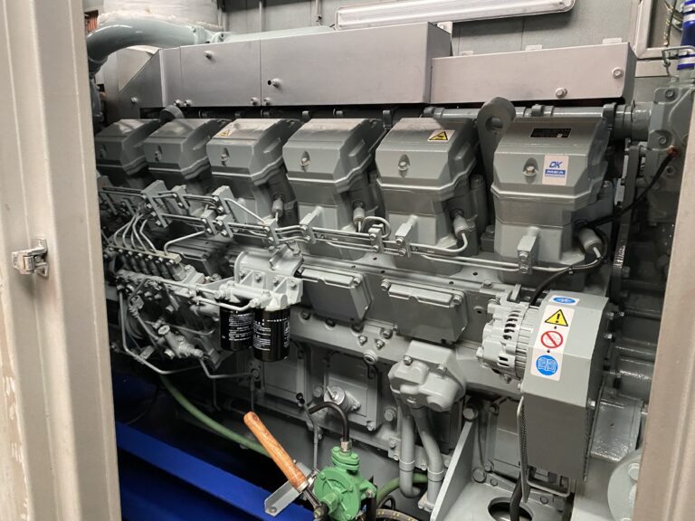 Used 2009 Mitsubishi S12R / Leroy Somer diesel gen.set 1250 KVA