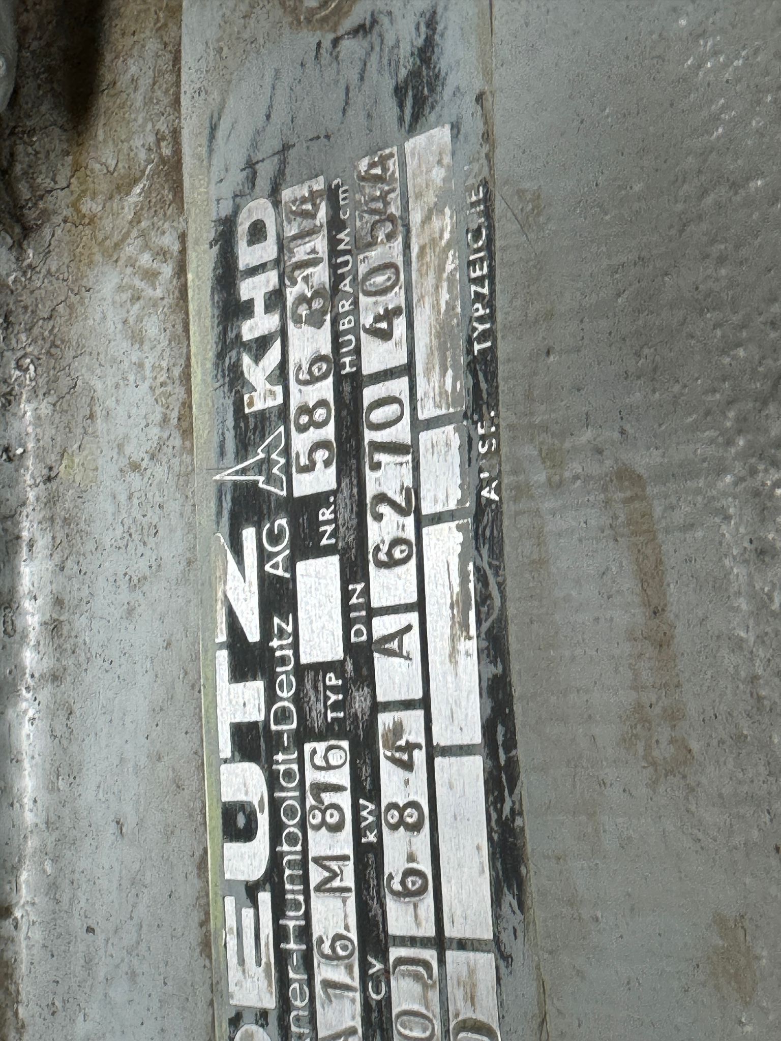 Used DEUTZ BA16M816 / PILLER NKT 630-4 / 640 KVA