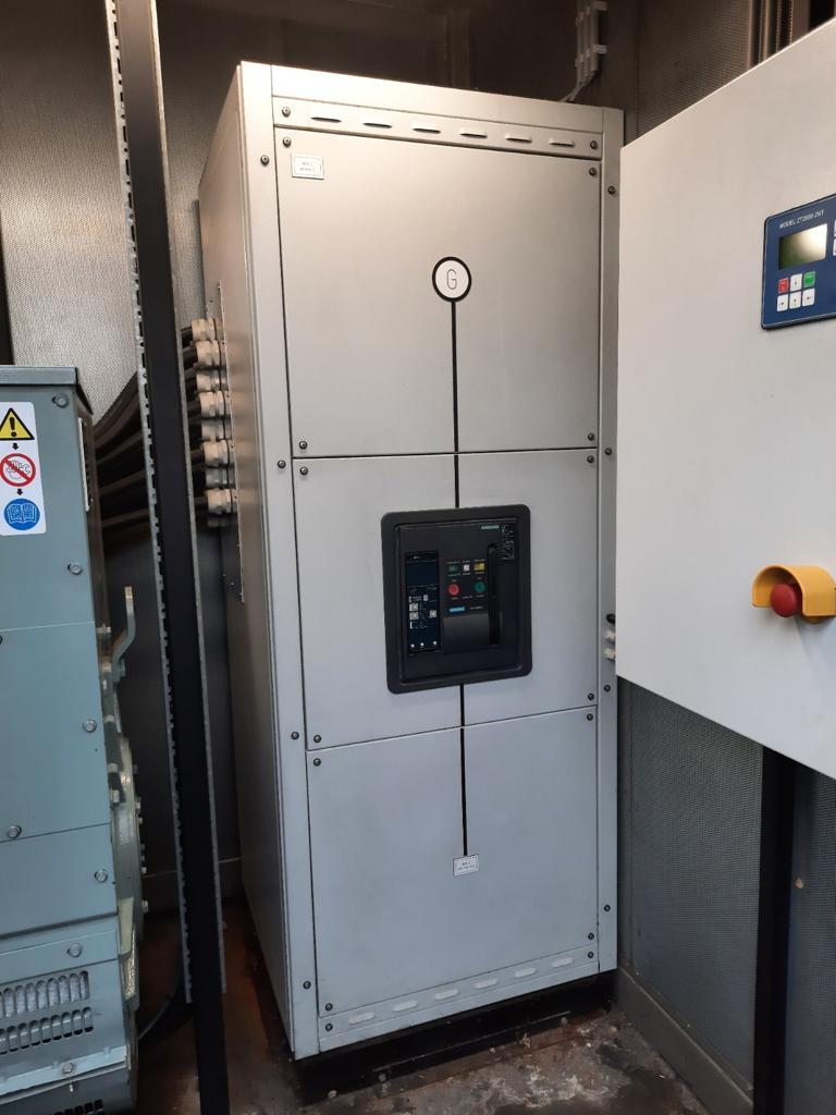 Used 2009 Mitsubishi S12R / Leroy Somer diesel gen.set 1250 KVA