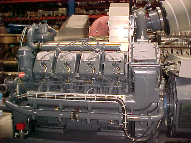 Used 2004 DEUTZ TBD 620-V8 / A. VAN KAICK – 1100 KVA GEN.SET