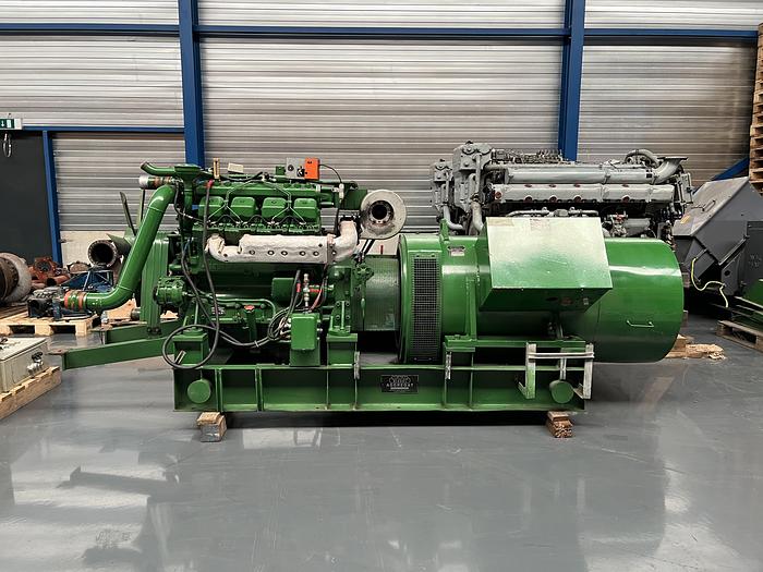 Used 1986 MWM TBD234-V08 / AEG GEN SET 275 KVA