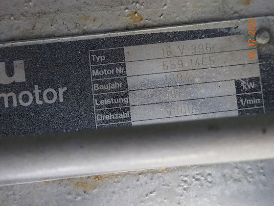Used MTU 16V396