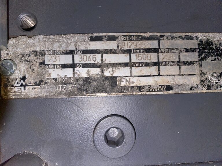 Used 2021 DEUTZ BF6M1015C / STAMFORD GEN.SET 235 KVA