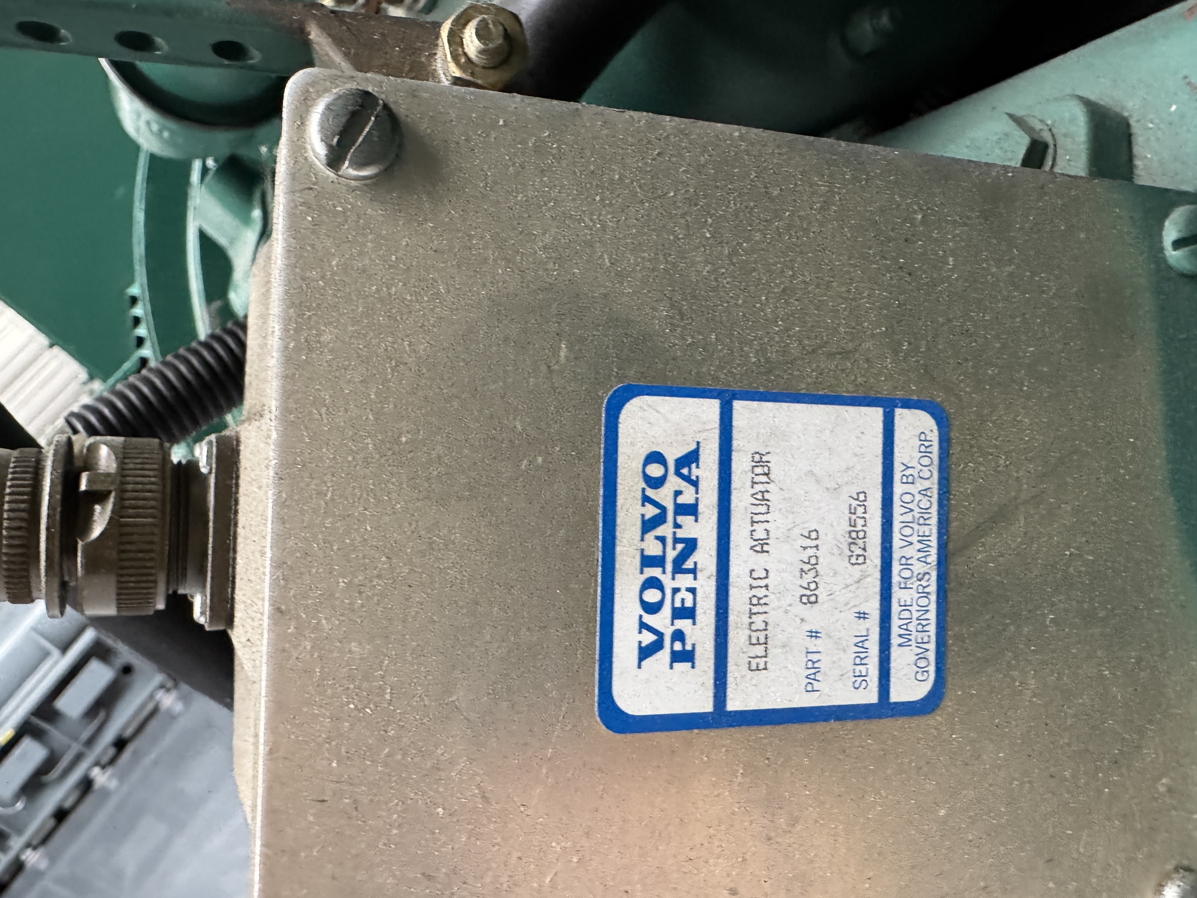 Used VOLVO TWD1630G / MARELLI DIESEL GEN.SET 470 KVA